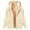Z07 Beige, variant on LEKDFST Women's Full Zip Jacket Solid Sherpa Lined Jacket for Women Fall Winter Warm Hooed Coats with Pockets Beige L