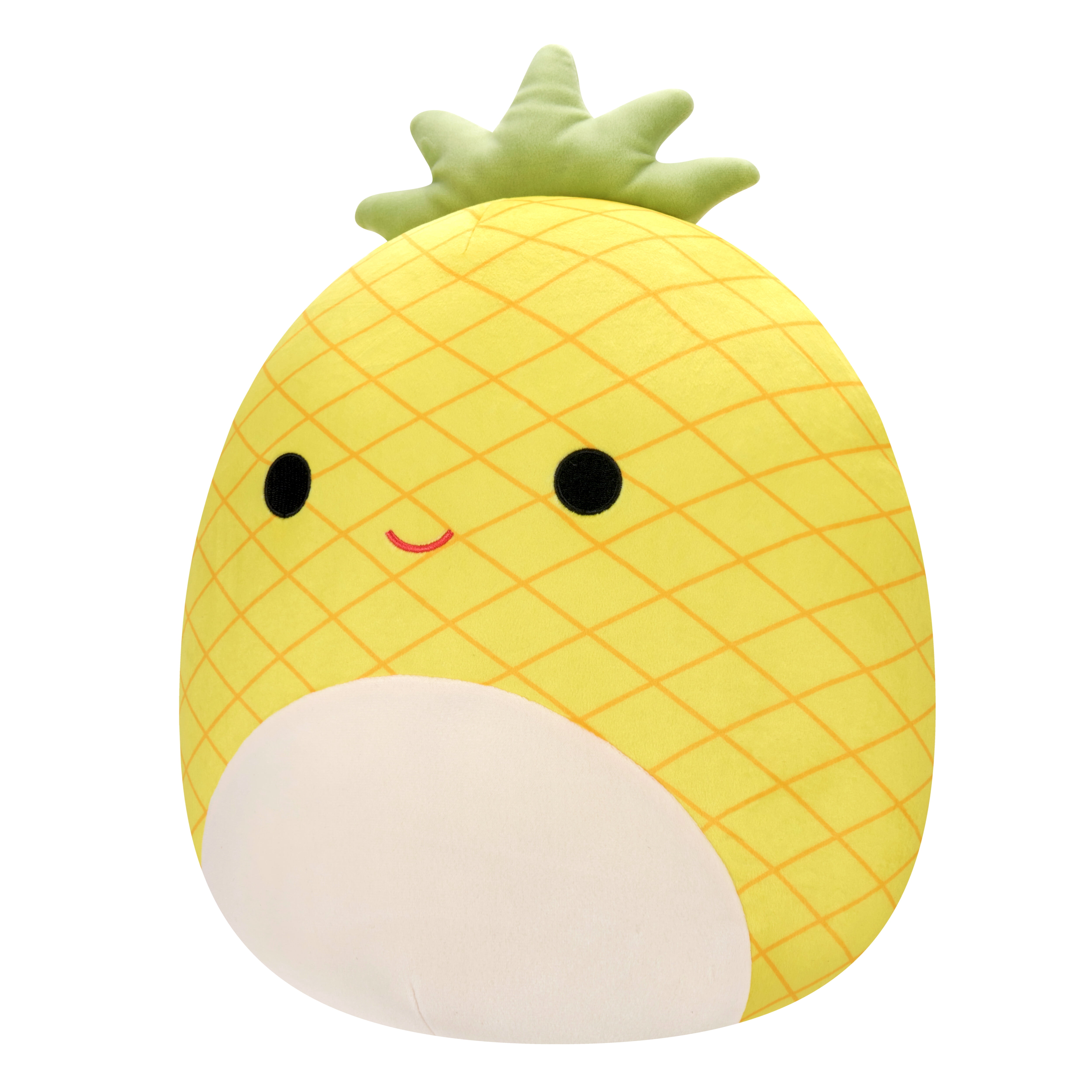 Squishmallows 12 inch Maui the Yellow Pineapple with Green Top - Child's Ultra Soft Plush Toy