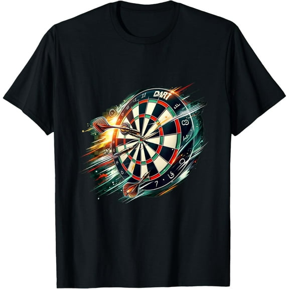 Playing darts on the dartboard T-Shirt