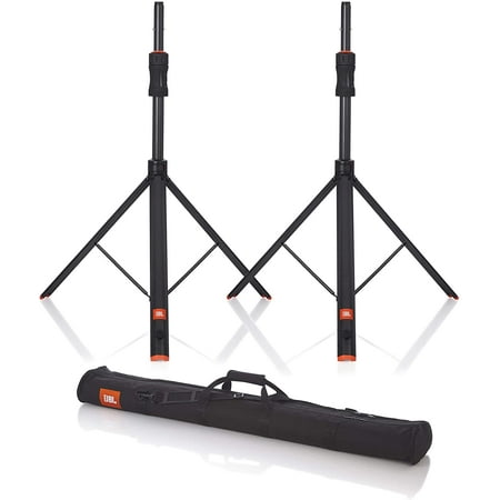 UPC: 0716408548715 | JBL Bags Deluxe Speaker Stand with Piston-Assist Automatic Height Adjustment; Pair of (2) with carry Bag (JBLSPKSTGAPROSET)