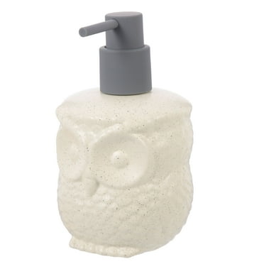 NUOLUX Cartoon owl Soap Dispenser Soap Liquid Bottle with Pump Bathroom Soap Dispenser