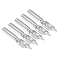 thumbnail image 1 of Unique Bargains 1.5mm Line Width Fountain Pen Nib Replacement 201 Stainless Steel for Drawing Writing 5 Pack, 1 of 5