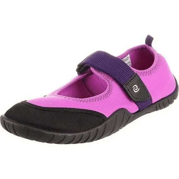 Rafters Women Santa Cruz Grape Black MJ Strap Ballet Flat Water Shoes