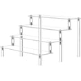 thumbnail image 1 of Gonice 4 Tier Acrylic Clear Display Riser, Display Stand for Perfume, Cupcake, Funko POP and Cosmetic, Display Shelf for Decoration and Organizer, 1 of 6