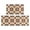 White-10, variant on Colorful Anti Fatigue Kitchen Mat Set 2 Pieces Non Skid Comfort Standing Waterproof Rugs and Runner Sets Cushioned Floor Carpet(17"x47"+17"x30")
