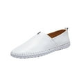 thumbnail image 5 of Tawop Men Dress Shoes Faux Leather Casual Loafer White Size:9.5, 5 of 6
