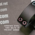 thumbnail image 6 of Monstrum Dual Ring Scope Mount | Compatible with Ruger 10/22 | 1 Inch Diameter | Inline Rings, 6 of 6