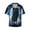 Night Scene Of Wolves, variant on Oil Paintings of Elephants Men's Loose Fit Cuban Collar Short-Sleeve Shirt with Button-down and Chest Pocket for Everyday Wear Outings - X-Large