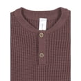 thumbnail image 2 of Modern Moments by Gerber Toddler Boy Waffle Henley Sweater Knit, 12 Months - 5T, 2 of 6