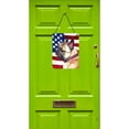 thumbnail image 2 of Carolines Treasures LH9545DS1216 French Bulldog Frenchie USA Patriotic American Flag Wall or Door Hanging Prints 12x16, 2 of 2