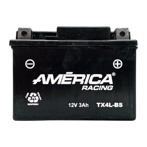 America Tx4L-Bs 12V 3Ah Agm Bci para Moto