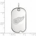 thumbnail image 2 of Women's Detroit Red Wings Sterling Silver Small Dog Tag, 2 of 5