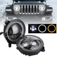 thumbnail image 3 of Luz diurna led drl Par 9in Luz diurna LED Lámpara frontal IP68 Ajuste impermeable para Jeep Wrangler JL 2018 2019 ANGGREK Otros, 3 of 8