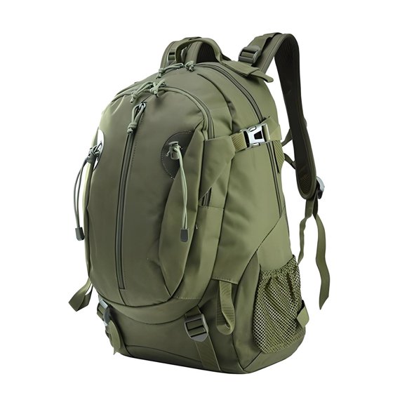 Mochila Tactica LING HAO 40L Impermeable Color Verde