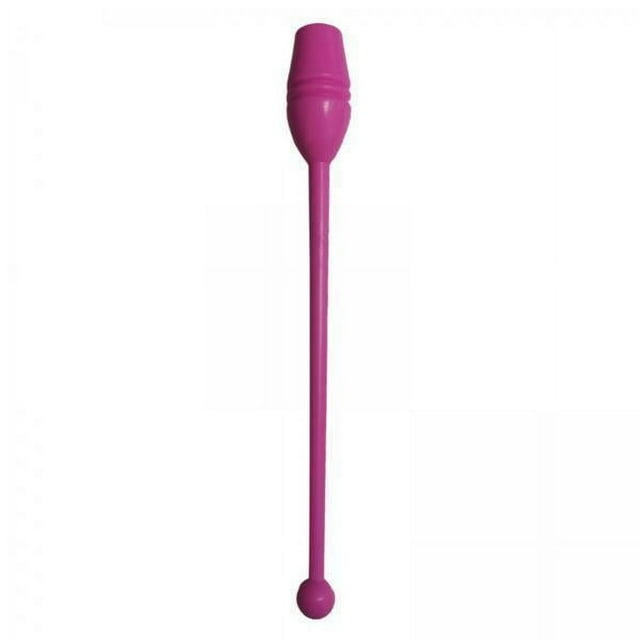 Siruishop 2xGymnastics Stick Multifunction Dance Prop 13.8'' for Girls Stage Performance Pink