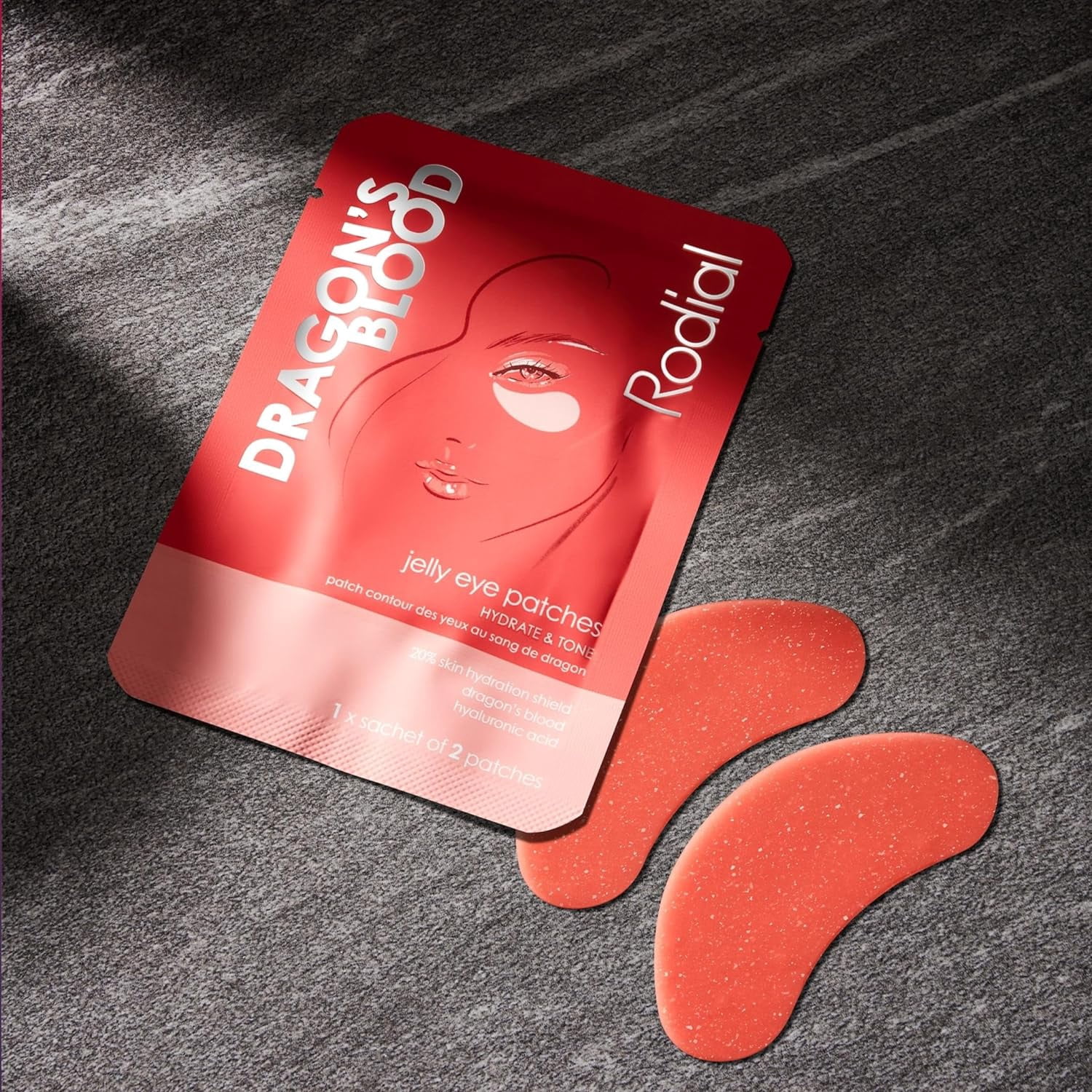 Rodial Dragon's Blood Jelly Eye Patches - Single Sachet 1pk