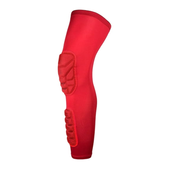 AURORA TRADE 1Pc Knee Sleeve High Elasticity Comfortable Fit Compression Soft Padding Cushion Anti-collision Breathable Shock Absorption Leg Brace Support for Basketball