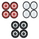 thumbnail image 3 of Vogacara Llantas de Metal RCGOFOLLOW, pieza de coche RC, llantas de Metal Rc a prueba de golpes para coches de derrape 1/16 SG SG1603, pieza de Kits de construcción modelo TYPE2, 3 of 6
