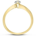 thumbnail image 3 of SuperJeweler Diamond Solitaire Promise Ring In Yellow Gold For Women, 3 of 6