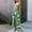 Green, variant on Spaghetti Strap Bohemian Summer Jumpsuits For Women Tie Dye Pant Rompers Casual Loose Plus Size With Pockets Strapless Pant Rompers Women Women Jumpsuit Long Sleeve off Shoulder Romper Jumpsuit