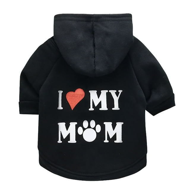 Pet Sweater For – Cloth With Hat Mommy Hoodie Teddy Outfit For Autumn Winter Styles Craft Category