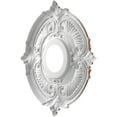 thumbnail image 4 of Ekena Millwork 13"OD x 3 1/2"ID x 3/4"P Attica Thermoformed PVC Ceiling Medallion (Fits Canopies up to 5"), Bright Coat Copper, 4 of 10