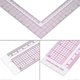 thumbnail image 5 of Sewing Measure Rulers 90-Degree L Shape Square Ruler Metric and Imperial Clothing Ruler Tailor Craft, 5 of 5