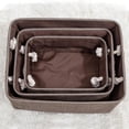 thumbnail image 5 of Almacenamiento Plegable Caja De Almacenamiento De Lino De Algodón Plegable Contenedores Organizador De Tela Hogar Oficina Dormitorio Armario Juguetes Cesta De Lavandería seitruly HA042947-03, 5 of 5