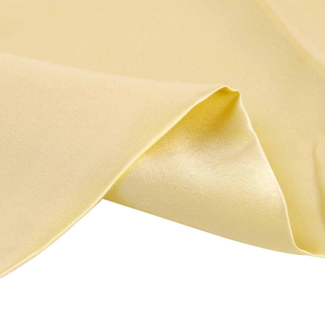 Unique Bargains 1 Piece 100% Silk Pillowcase Champagne Standard
