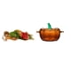 thumbnail image 1 of Escultura de resina de José el Durmiente, estatua decorativa para mesa, estante u oficina. Plato para dulces con forma de calabaza con tapa., 1 of 8