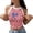 A-Multicolor, variant on July 4th Halter Tops for Women Stars and Stripes Heart Summer Sleeveless Blouses Red White Blue Crop Tank Tops A-Multicolor