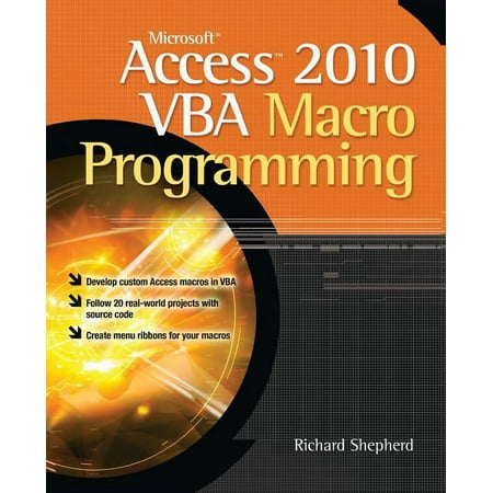 Microsoft Access 2010 VBA Macro Programming (Paperback)