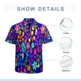 thumbnail image 7 of High Quality Hawaiian Shirts for Men Short Sleeve Aloha Beach Shirt Floral Summer Casual Button Down Shirts Blouses KNDXPB, 7 of 7