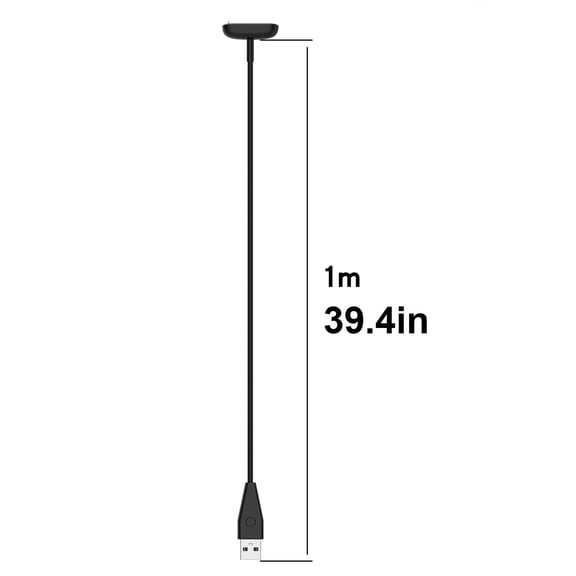 Lizheee Type C 3ft Suitable For FitbitLuxe Fast Charging ,Resettable Smart Watch Charger 100cm