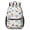 Crane and Dump Truck White Pattern, variant on Crane and Dump Truck White 17" School Backpacks for Teens,Waterproof Oxford Fabric,S-Shape Padded Straps for School,Travel,Hiking,Camping