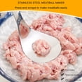 thumbnail image 2 of Nuevo Producto, Cuchara Para Hacer Albóndigas, Cuchara Antiadherente Para Carne, Utensilio De Cocina De Acero Inoxidable Yuarrent HA013314-00, 2 of 5