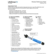 LifeStraw Flex Water Filter with Collapsible Squeeze Bottle