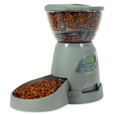 Petmate Portion Right Cat Dog Programmable Automatic Pet Food Dispenser