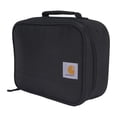 thumbnail image 1 of Carhartt Enfriador de almuerzo aislado para 4 latas para hombres y mujeres, totalmente aislado y resistente al agua, enfriador de almuerzo esencial (negro), 1 of 5
