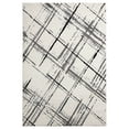 thumbnail image 2 of Abani Casa Collection Cream Grey 8' x 10' Crosshatch Modern Area Rug, 2 of 5