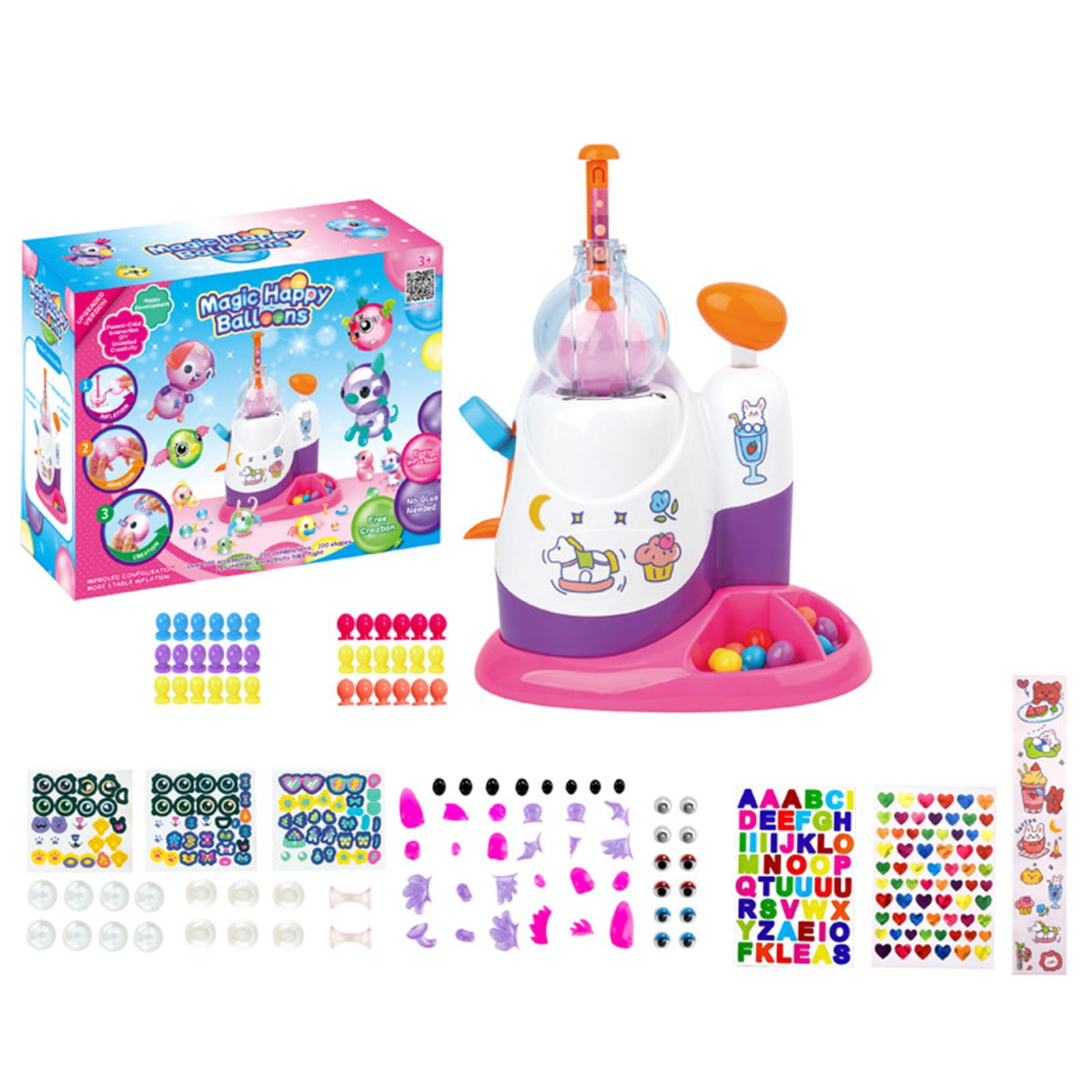 DIY Balloon Animal Kit Toys, Craft Kits for Kids, Make Your Own Magic Balloon, Arts & Crafts for Ages 3+Year Boys and Girls, DIY Creative Activity Birthday Gifts Ages 3+
