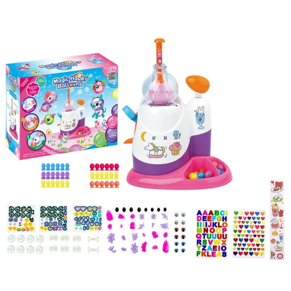 HBBKVI Jouets de Boules BoBo Gonflables Faits à la Main DIY, Cadeau de Machine à Bulles à Assembler Autocollante Améliorée, Activité d'Assemblage Créative et Amusante pour Enfants, Jeu Sensoriel et Divertissement de Fête