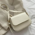 thumbnail image 1 of Bolso de Hombro Cruzado para Mujer Salvador Pequeño de Piel Sintética Blanco, 1 of 10