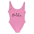 thumbnail image 3 of Trajes de Baño Mujer Traje de Baño Sexy de Moda Para Mujer, Bikini Con Estampado de Letras, Traje de Baño Sin Mangas, Diseño Sin Espalda Para Playa de Verano, 3 of 3