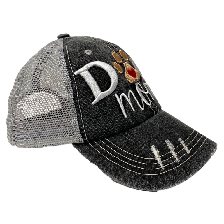 New graphic print “Dog Mom “ ball cap Cute Dog Mom Hat, Dog Mommin main image 3