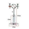 thumbnail image 1 of Stainless Steel Pipe Hose Holder with Adjustable Height Stand, 1 of 9