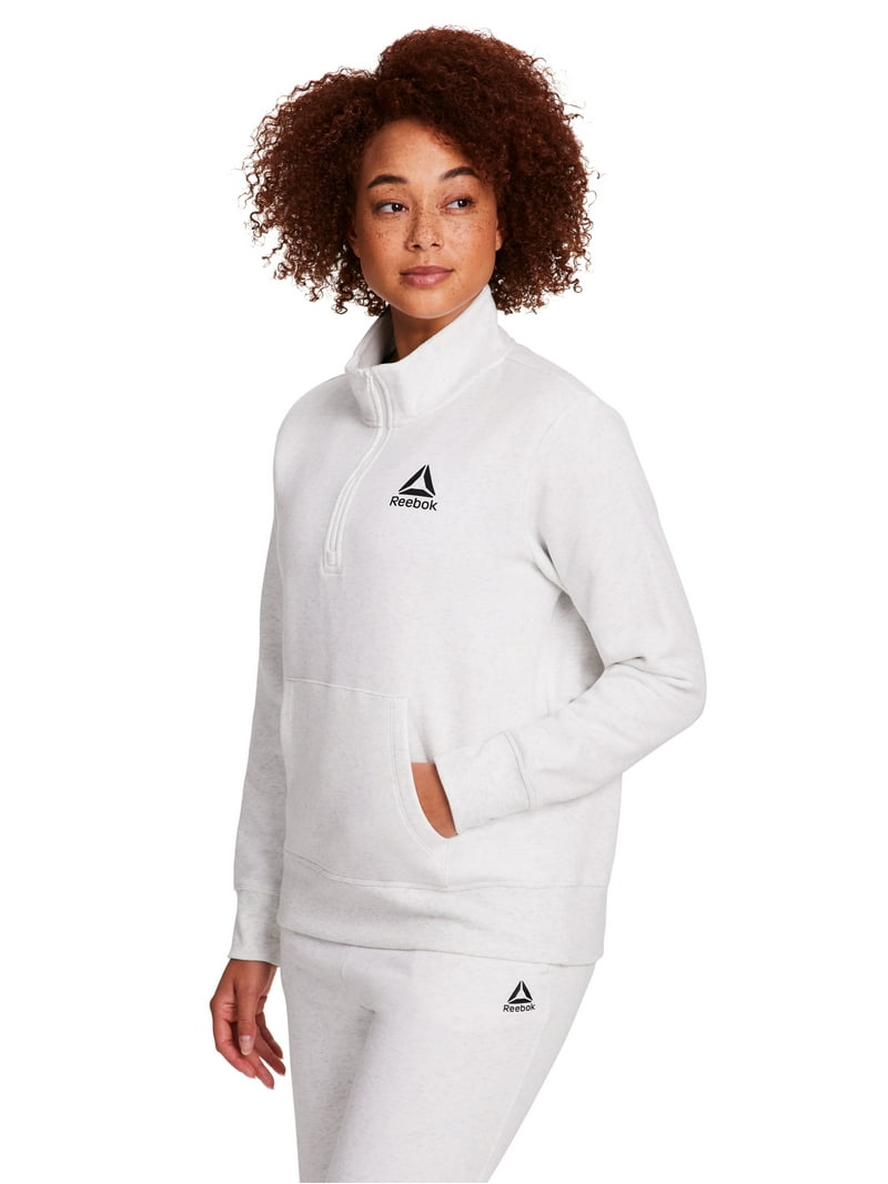 Reebok Women's and Women's Plus Game Day 1/2 Zip Up Sweatshirt