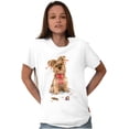 thumbnail image 5 of Christmas Yorkshire Terrier Puppy Women's Graphic T Shirt Tees Brisco Brands S, 5 of 5