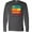 Light Charcoal Grey, variant on Inktastic Geologist Eat Sleep Geology Long Sleeve T-Shirt