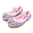 thumbnail image 2 of Lujianch Girl Princess PU Sequins Shoes Children Silver Performance Shoes Girls Fashion Boots, 2 of 4